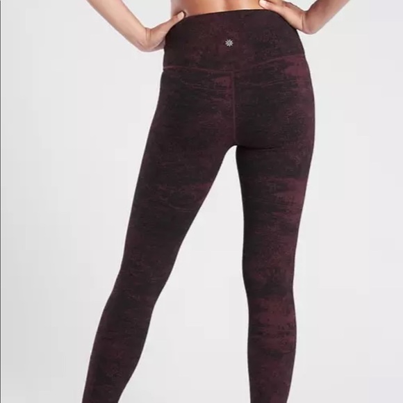 Athleta glades salutation 7/8 leggings small - Picture 2 of 3